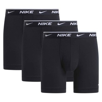 Nike 3P Essentials Cotton Stretch Boxer Brief Sort bomuld 2XL Herre
