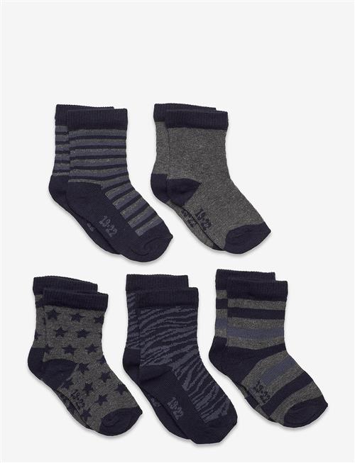 Minymo | Sock W. Pattern (5-Pack) | 19-22