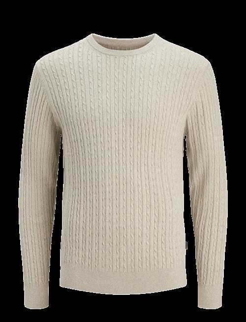 Jack & Jones | Jjeemil Knit Cable Crew Neck Noos | L