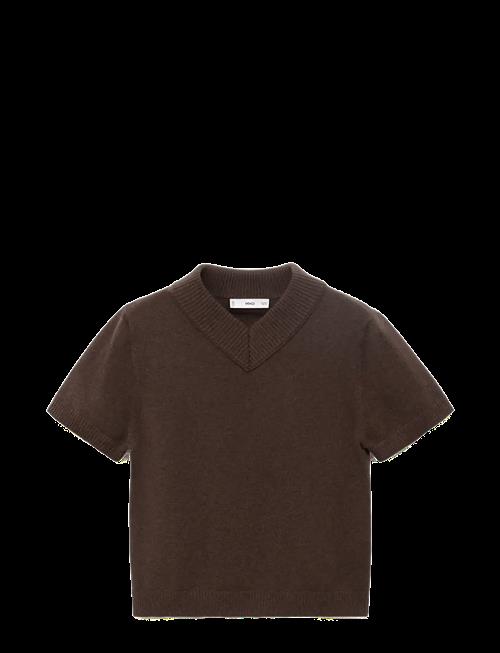 Mango | V-Neck Knit Sweater | M