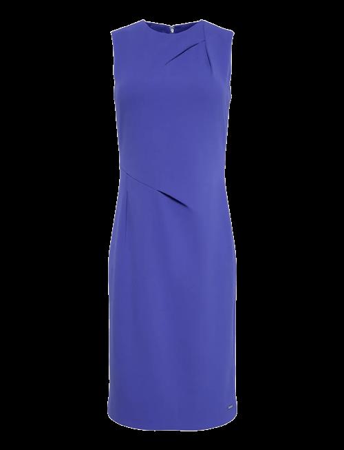 Calvin Klein | Scuba Crepe Sl Knee Length Dress | XL
