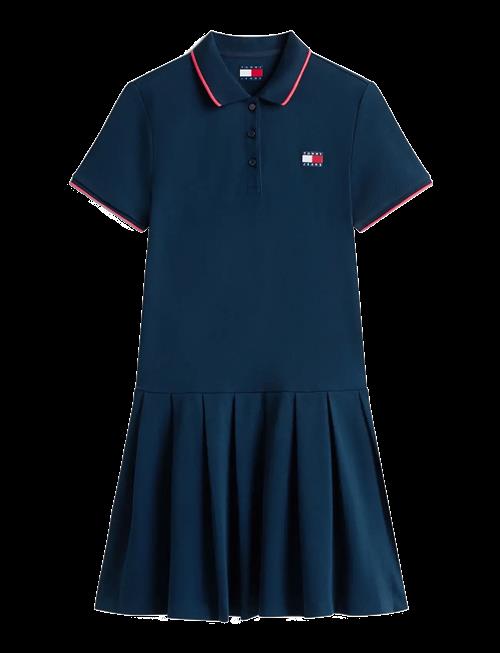 Tommy Jeans | Tjw Badge Pleat Pique Dress Ext | XL