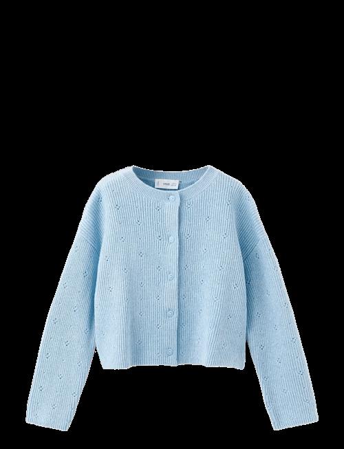 Mango | Openwork Detail Knit Cardigan | 98