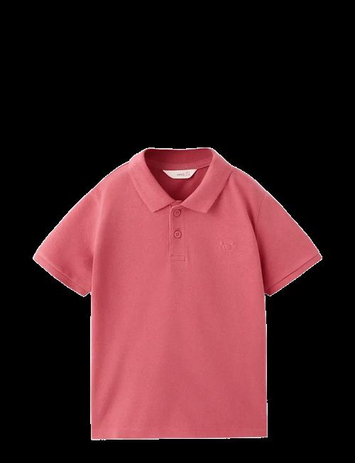 Mango | Short-Sleeved Cotton Polo Shirt | 92