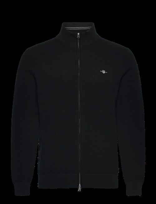 Gant | Waffle Knit Zip Cardigan | XL