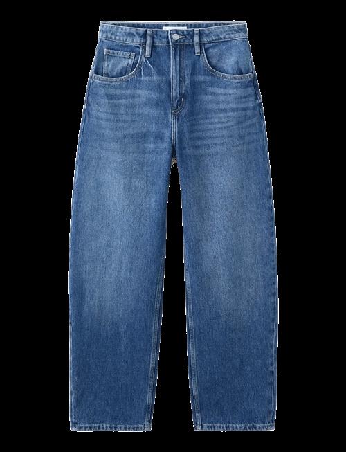 Mango | High-Waisted Barrel Jeans | 46