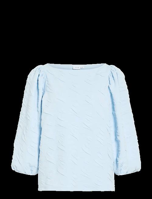 Vila | Videvera Boatneck 3/4 Jacquard Top/R/1 | S