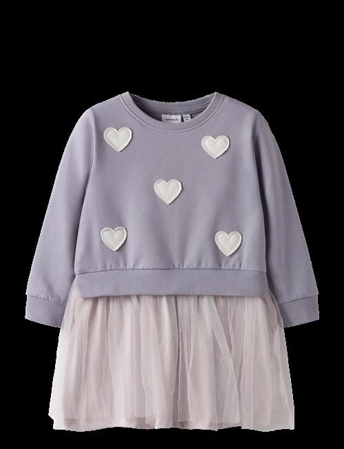 name it | Nmfbianja Sweat Dress Bru | 98