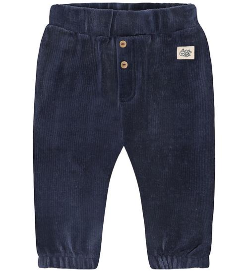 Hust and Claire Velourbukser - HCGus Ribbed Velour - Blues