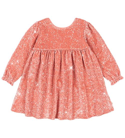 Konges Sløjd Kjole - Velour - Gia Sparkle - Lantana m. Paillette