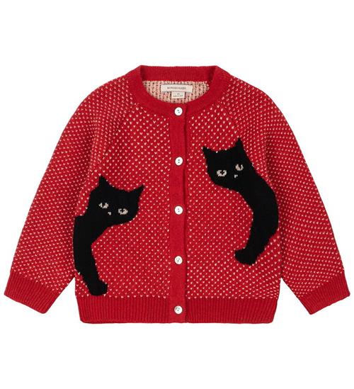 Konges Sløjd Cardigan - Uld/Polyamid - Belou - Cat Rouge