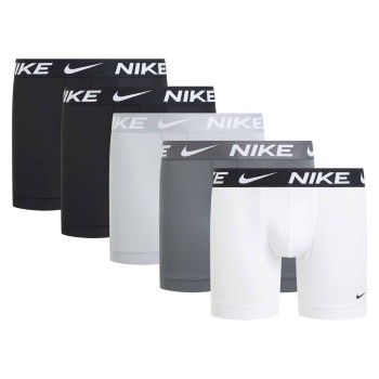 Nike 5P Dri-FIT Boxers Grå polyester Large Herre