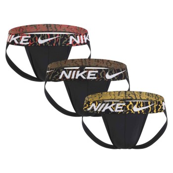 Nike 6P Dri-Fit Essential Micro Jockstrap Grå polyester Medium Herre