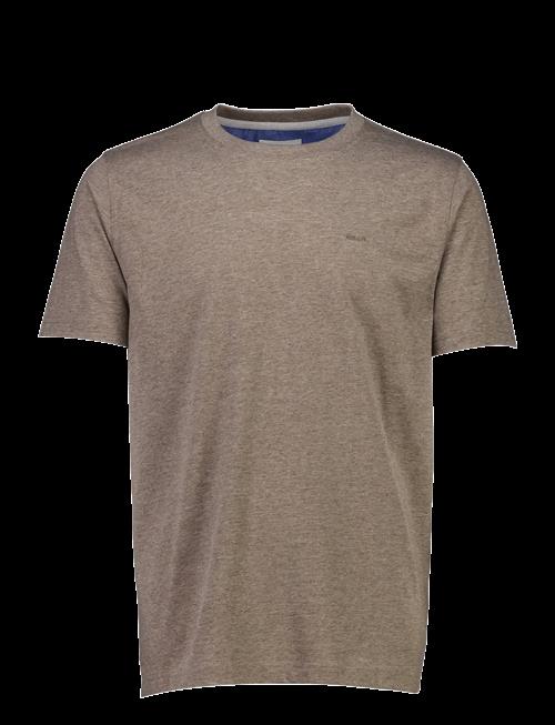 Bison | Basic O-Neck Tee With Small Bison Logo | XL