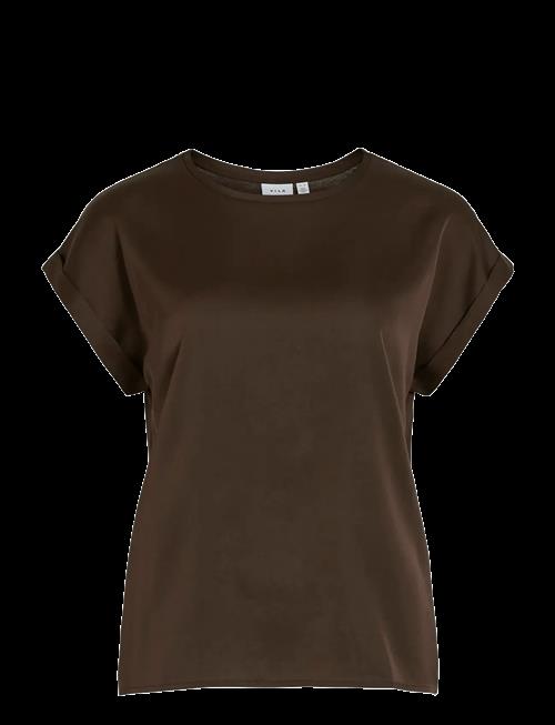 Vila | Viellette S/S Satin Top - Noos | 42