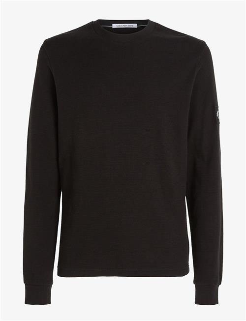 Calvin Klein Jeans | Badge Waffle Ls Tee | XS
