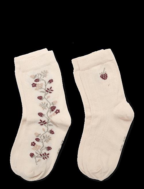 Minymo | Socks W. Lettuce Edge (2-Pack) | 27\30