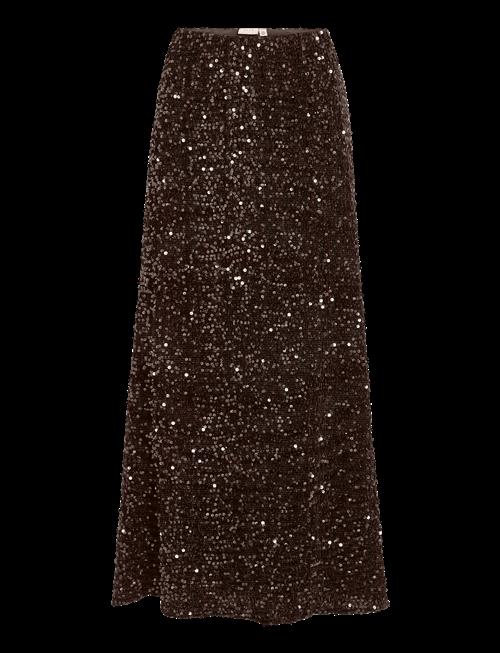 Vila | Vibelieve Hw Ankle Sequins Skirt1/Pty/Ka | 36
