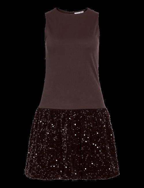 Vila | Vibelieve S/S Mix Sequins Dress/1/Pty/Ka | S