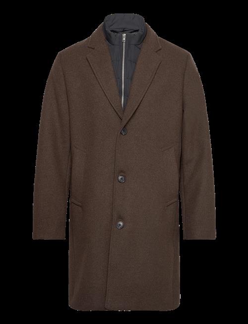 Lindbergh | Detachable Collar Lapel Coat | L