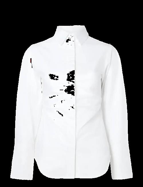 Malina | Calisa Fitted Poplin Shirt | 36