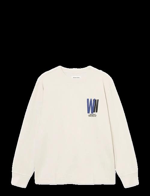 WOOD WOOD | Wwkeisan Ls Tee 25414 | XL