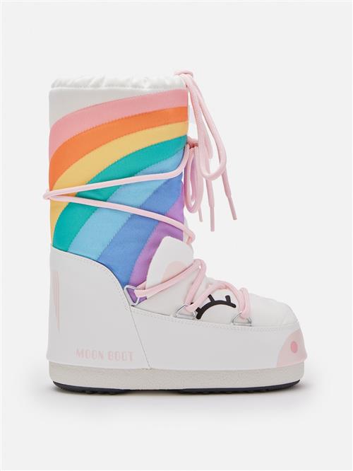 Moon Boot Mb Icon Unicorn Snestøvler White/multicolor  White/Multicolor-23-26 EU  Hvid  23-26 EU  Piger