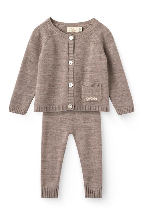 Copenhagen Colors Classic Merino Baby Set Natural Melange-62 cm  Creme  62 cm  unisex