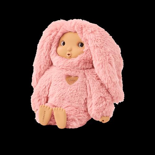 Liewood Miko Rosey Plysdukke Rose Blush  Rose Blush One Size  Lyserød  One Size  Piger