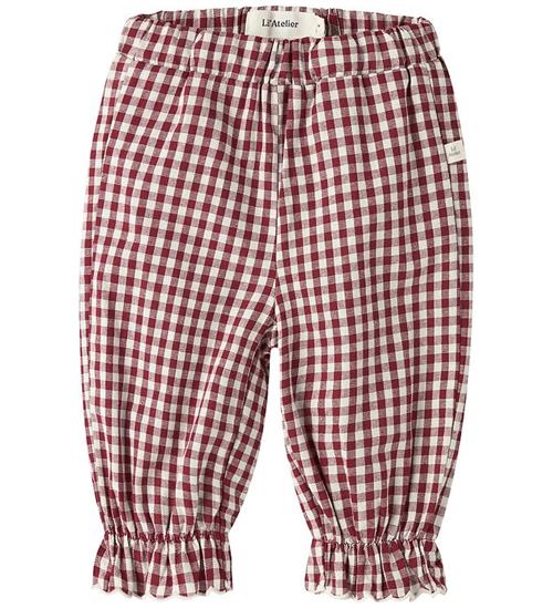 Lil' Atelier Bukser - NbfRoanne - Loose - Biking Red