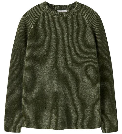 Name It Bluse - Strik - NkmRosla - Olive Night