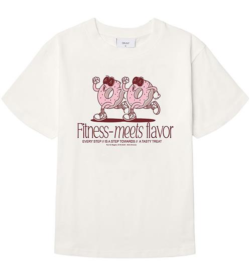 Grunt T-shirt - GrSoop - Hvid m. Print