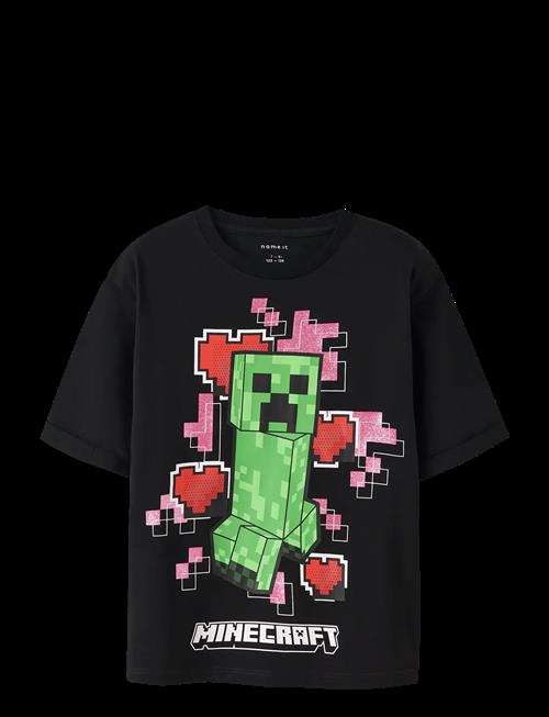 name it | Nkfjyra Minecraft Ss Nreg Top Box Bfu | 158-164