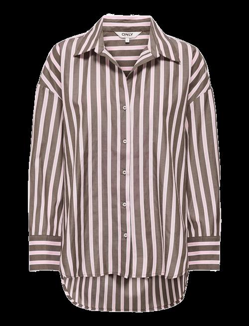 ONLY | Onloregon Alva Ls Reg Shirt Noos Wvn | XL