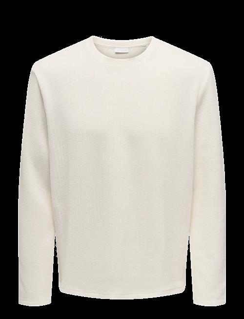 ONLY & SONS | Onstrey Life Reg Ls Strct Frml Tee | XL
