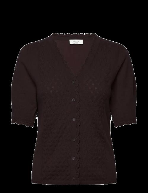 Rosemunde | Rwlaica Cashmere Crochet  Ss V-Neck | M