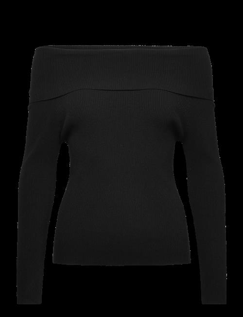 A-View | Rib Offshoulder Blouse | XL