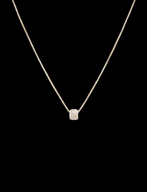 Pilgrim | Shea Crystal Pendant Necklace Gold-Plated | ONE SIZE