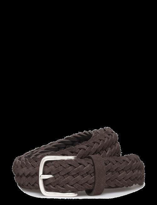 Anderson's | Woven Suede Belt Sand - 3Cm | 110
