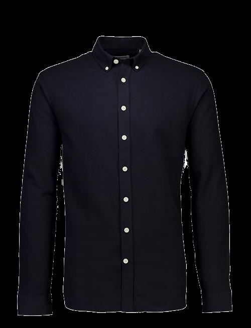 Lindbergh | Mélange Brushed Shirt L/S - Regular | M