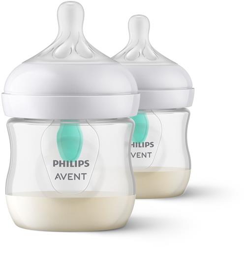 Philips Avent Natural Response 2-pak Sutteflasker Med AirFree Vent 125 Ml  White One Size  Hvid  One Size  unisex
