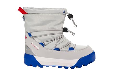 Viking Spaceship Warm SC WP Vinterstøvler Light Grey Royal Blue  Light Grey Royal Blue 30 EU  Grå  30 EU  Drenge, Piger