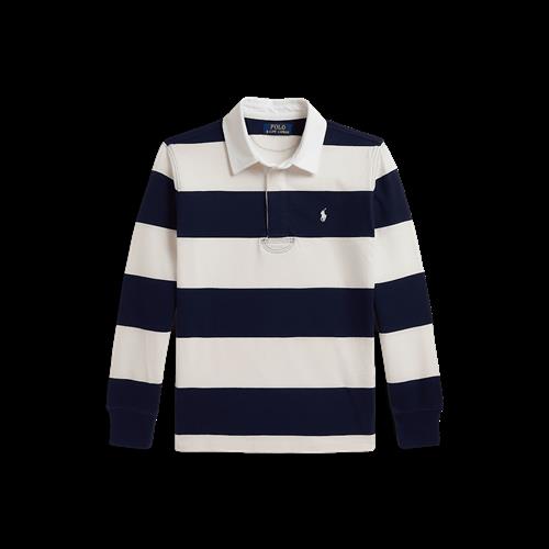 Ralph Lauren Polo Med Lange Ærmer Refined Navy  Refined Navy/Nevis S  Marineblå  S  Drenge