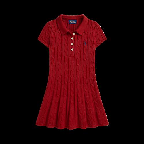 Ralph Lauren Kjole Camden Red  Camden Red 4 Y  Rød  4 år  Piger