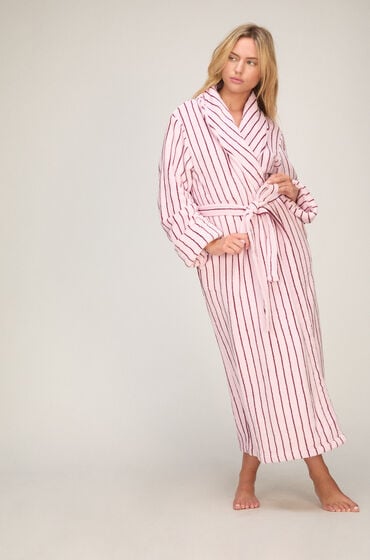 Hunkemöller Badekåbe i blød fleece Lyserød