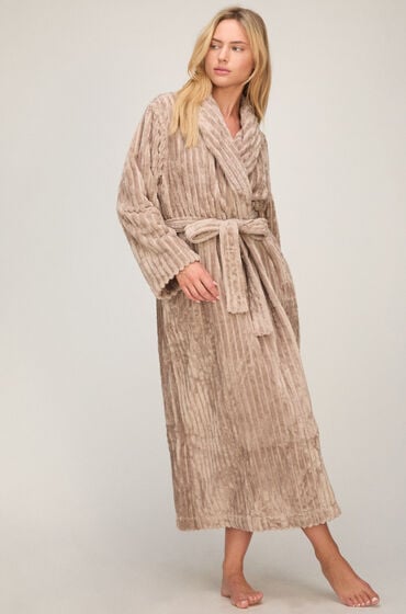 Hunkemöller Badekåbe Jacqueared Fleece Beige