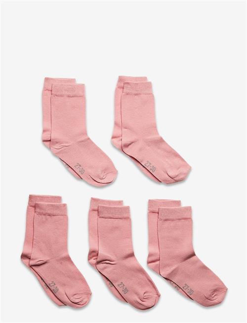 Minymo | Ankle Sock -Solid (5-Pack) | 19-22
