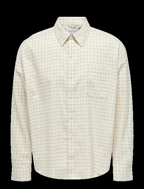 ONLY & SONS | Onsbarney Rlx Check Ls Shirt Cf | XXL