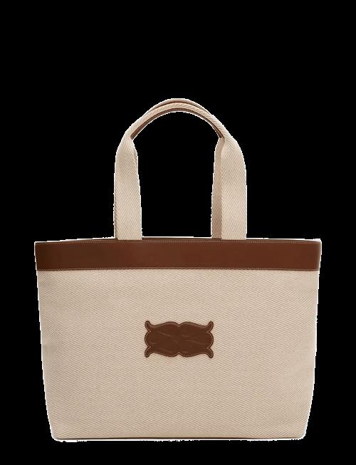 Malina | Monogram Grand Canvas Tote | ONE SIZE