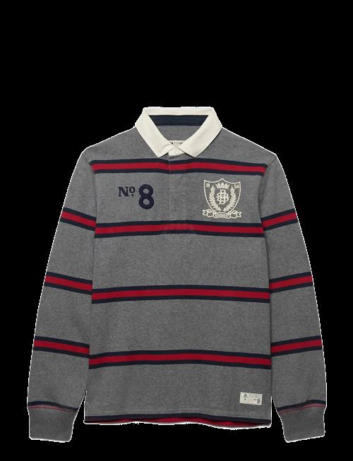 Superdry | Double Emblem Stripe Rugby | M